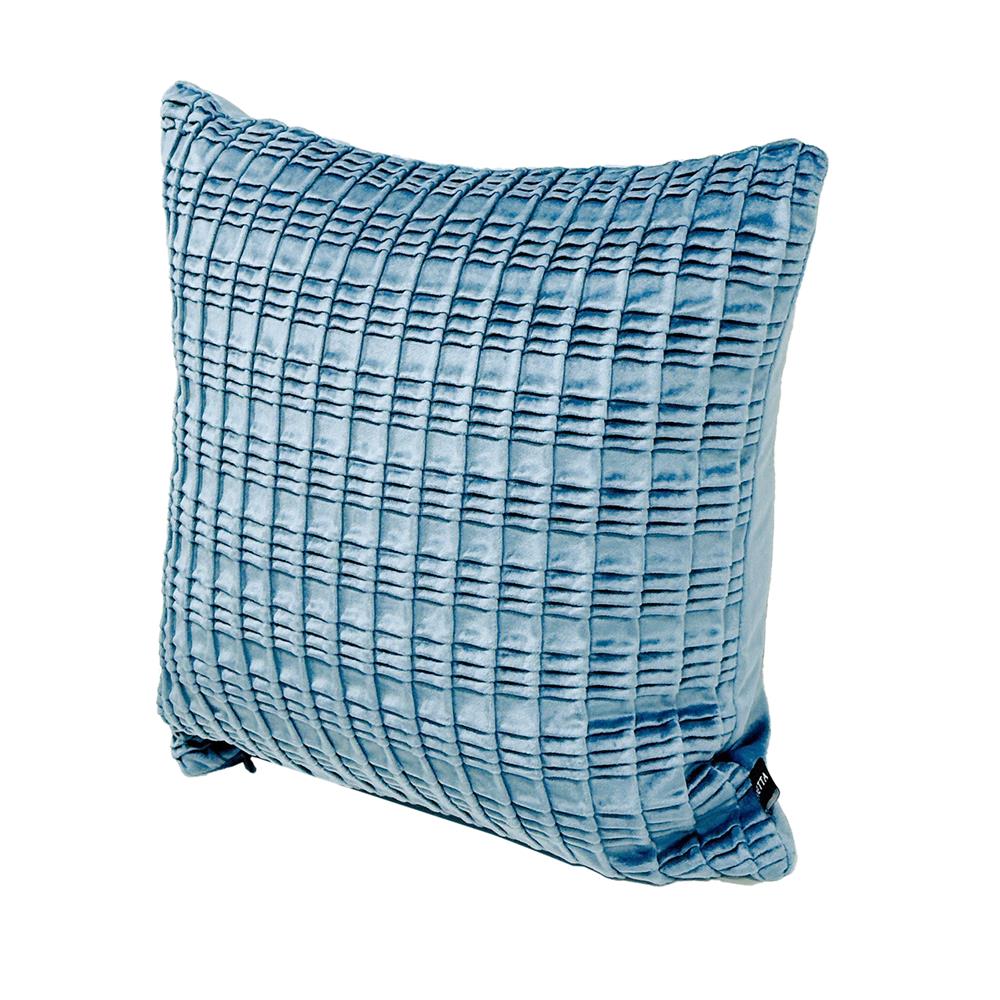 หมอนอิง BENETTA BECCA 18X18 นิ้ว สีฟ้า