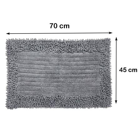 พรม HOME LIVING STYLE SI-HELEN 45X70 ซม. สีเทา_7