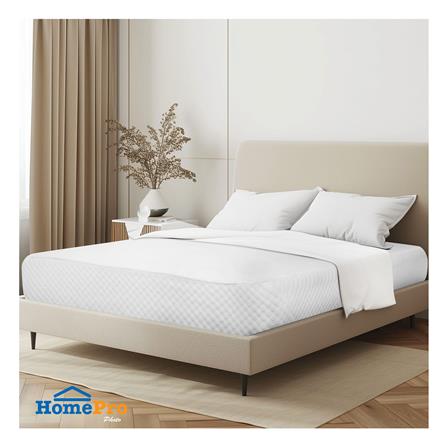 ผ้ารองกันเปื้อนเคลือบกันน้ำ QUEEN SIZE HOME LIVING STYLE LUNAR สีขาว_4