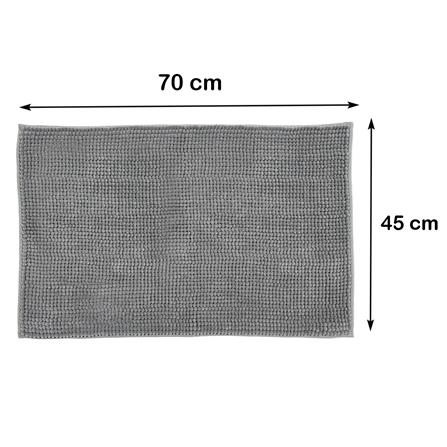 พรม HOME LIVING STYLE CHIN 45X70 ซม. สีเทาเข้ม_9