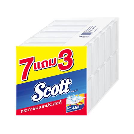 กระดาษอเนกประสงค์ SCOTT 76 แผ่น แพ็ก 7+3_0