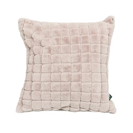 หมอนอิง HOME LIVING STYLE HILLARY 18X18 นิ้ว สีน้ำตาลอ่อน_0