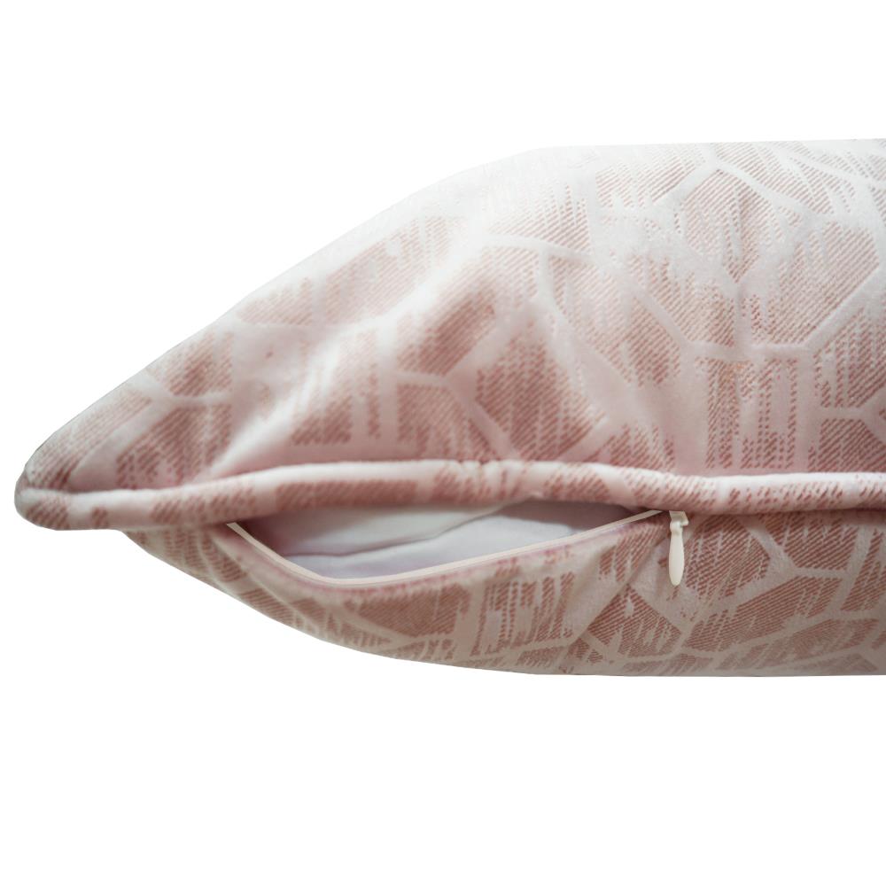 หมอนอิง HOME LIVING STYLE 18X18 นิ้ว สีชมพู