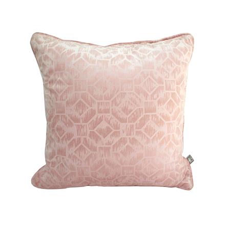 หมอนอิง HOME LIVING STYLE 18X18 นิ้ว สีชมพู