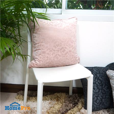 หมอนอิง HOME LIVING STYLE 18X18 นิ้ว สีชมพู_4