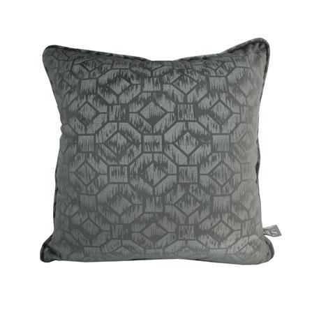 หมอนอิง HOME LIVING STYLE 18X18 นิ้ว สีเทา