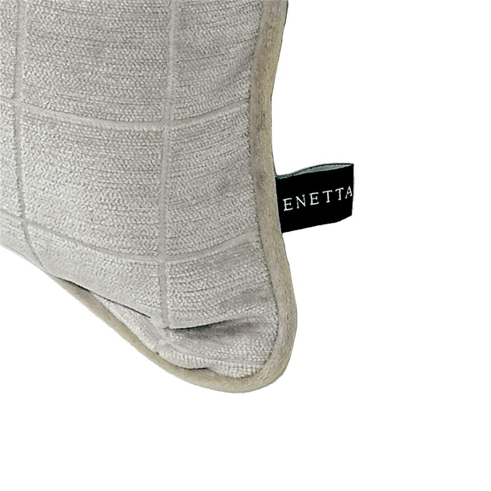 หมอนอิง BENETTA PRESSO 18X18 นิ้ว สีเทา