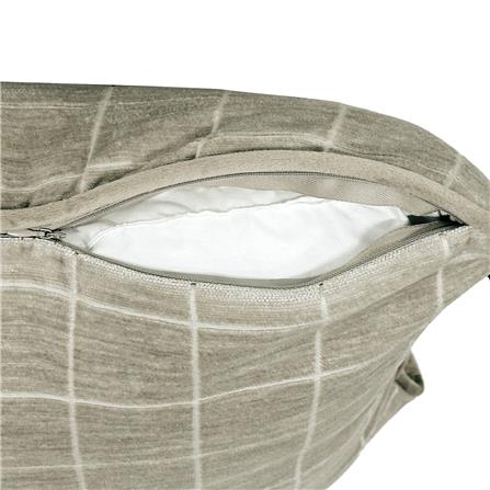 หมอนอิง BENETTA PRESSO 18X18 นิ้ว สีเทา_3