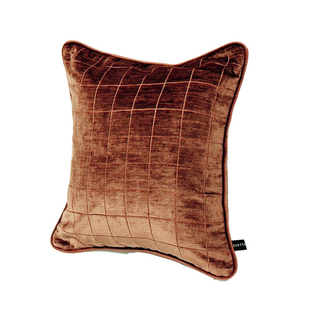 หมอนอิง BENETTA PRESSO 18X18 นิ้ว สีส้ม