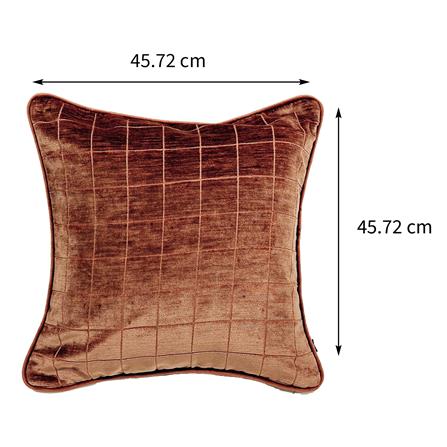 หมอนอิง BENETTA PRESSO 18X18 นิ้ว สีส้ม_9