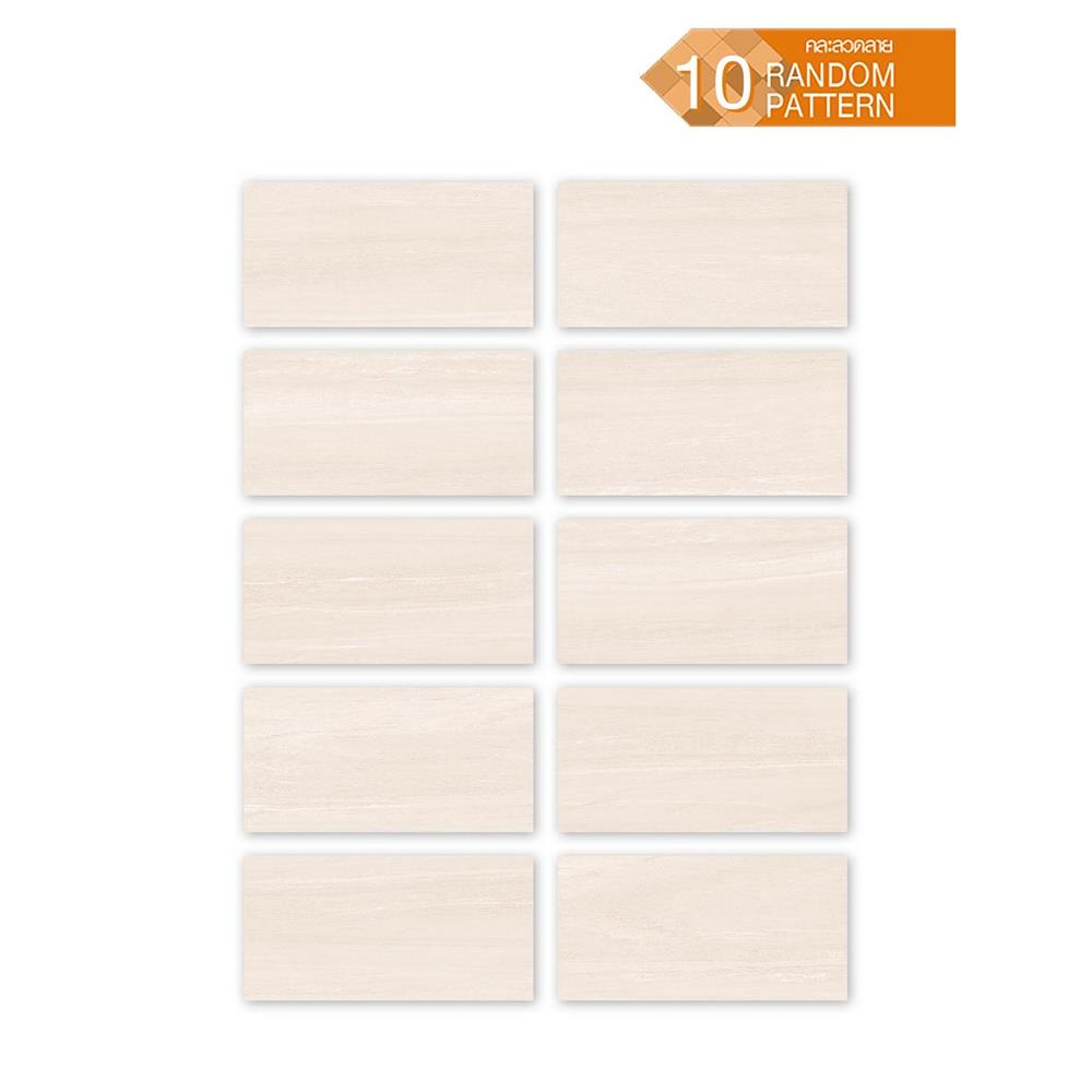กระเบื้องพื้นพอร์ซเลน 30x60 ซม. TARA เซเลสไทน์ เบจ 1.44 ตร.ม.