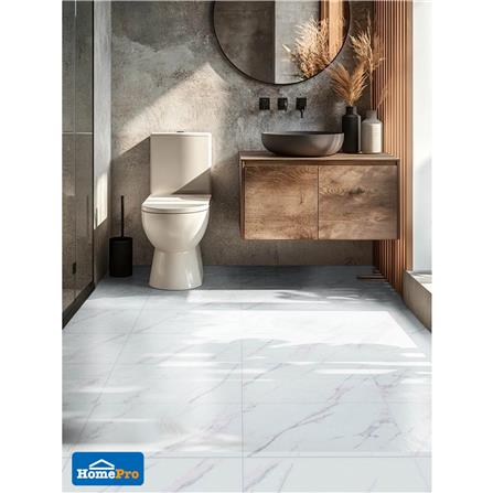 กระเบื้องพื้นพอร์ซเลน 30x60 ซม. TARA บอร์ไนต์ ขาว 1.44 ตร.ม._3