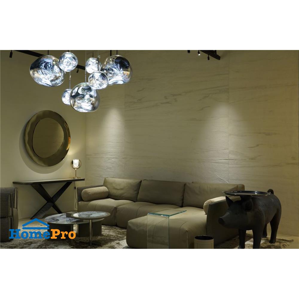 แผ่นตกแต่งผนัง STONE DECOR คาราร่า ไวท์ 122x244 ซม.