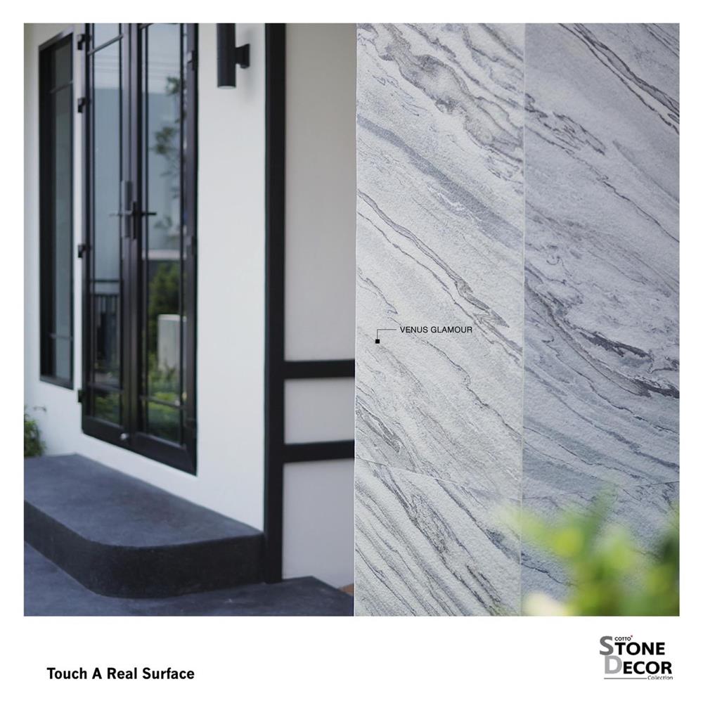 แผ่นตกแต่งผนัง STONE DECOR วีนัส กลามัว 61x122 ซม.