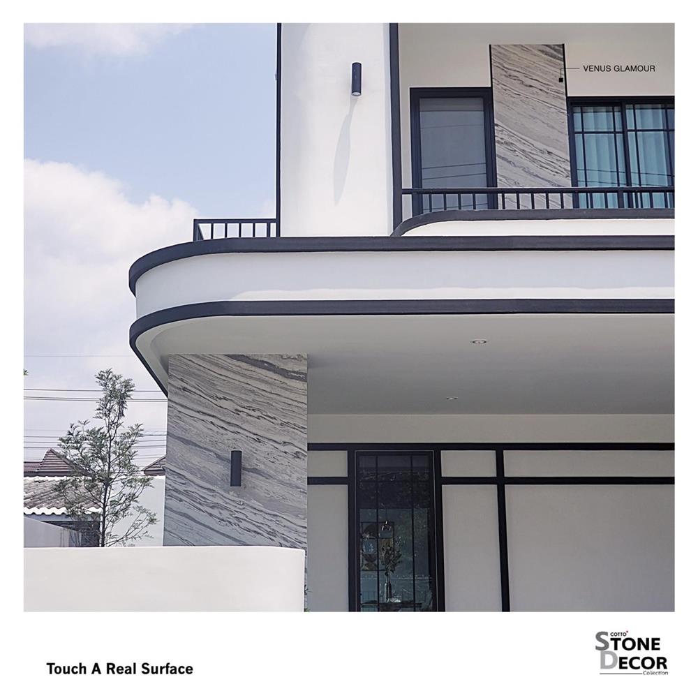 แผ่นตกแต่งผนัง STONE DECOR วีนัส กลามัว 61x122 ซม.