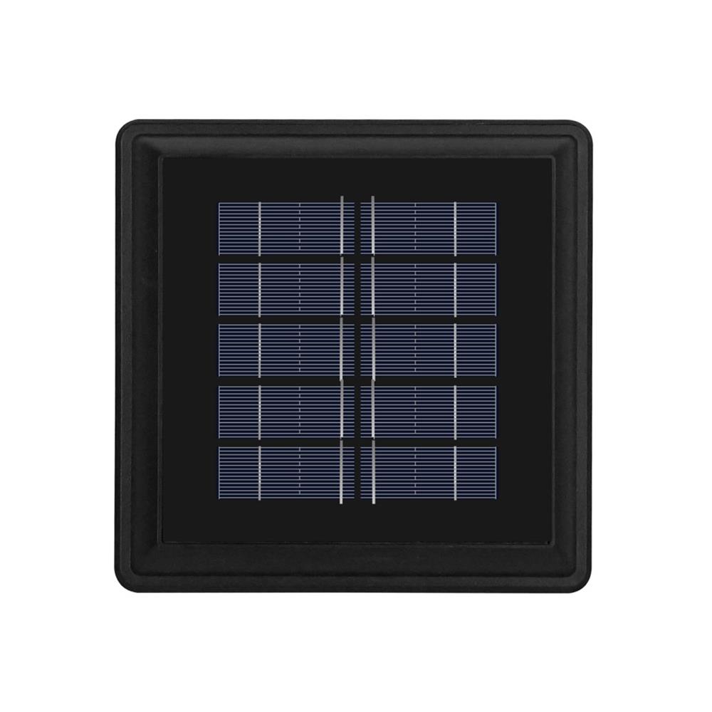 ไฟหัวเสา SOLAR LAMPTAN STREAM 15 วัตต์ DAYLIGHT/COOL WHITE/WARM WHITE สีดำ