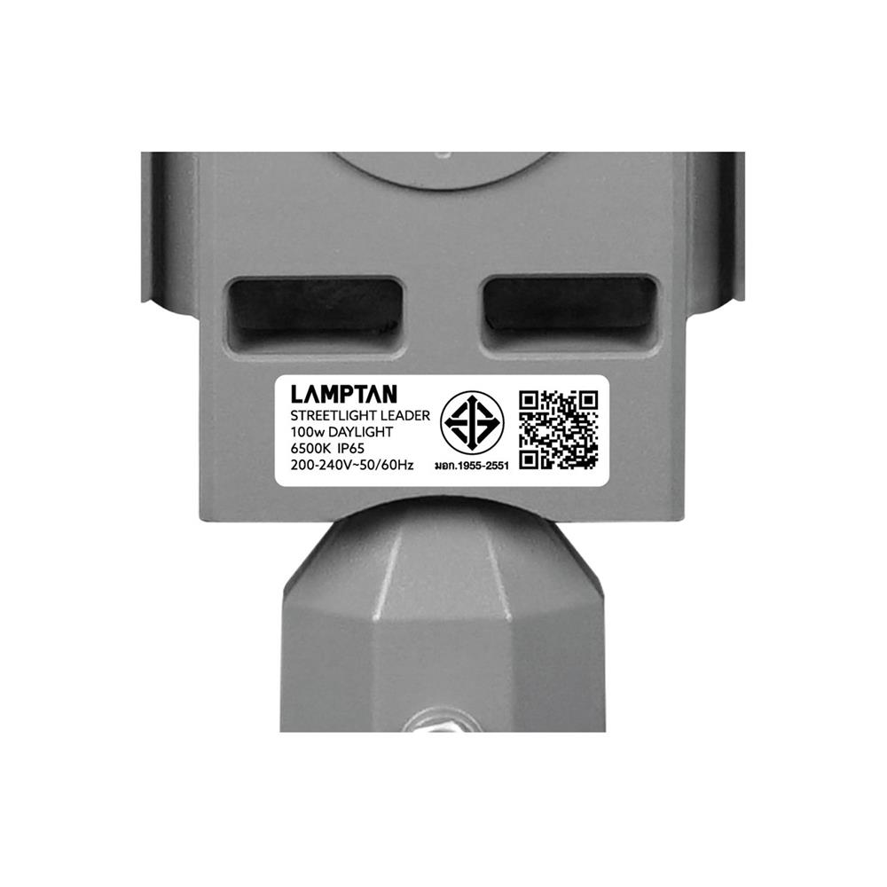 ไฟถนน LED LAMPTAN LEADER2 100 วัตต์ DAYLIGHT สีเทา