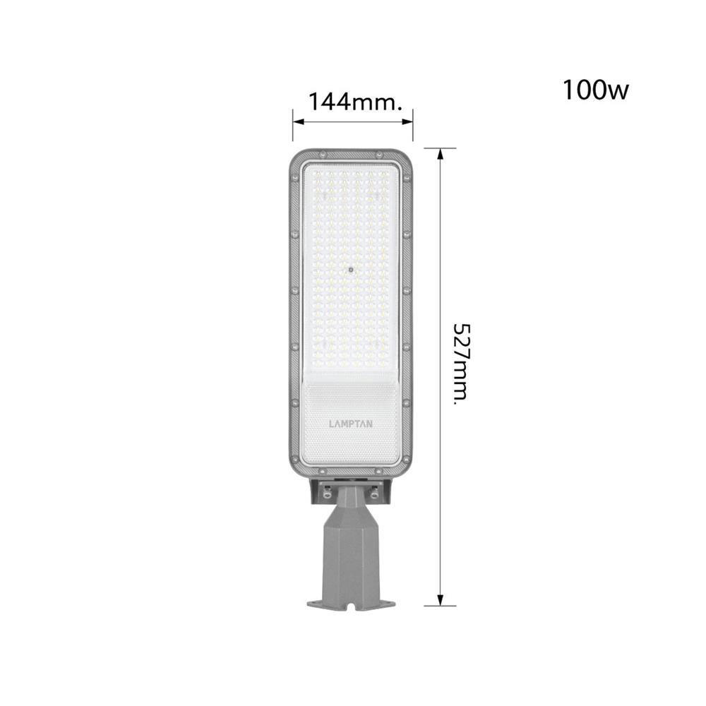 ไฟถนน LED LAMPTAN LEADER2 100 วัตต์ DAYLIGHT สีเทา