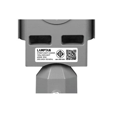ไฟถนน LED LAMPTAN LEADER2 100 วัตต์ DAYLIGHT สีเทา_9