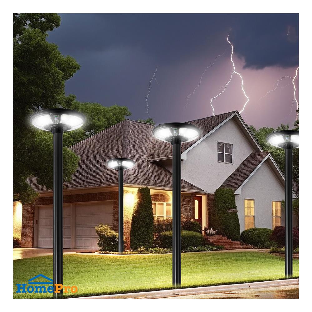 ไฟสนาม SOLAR EVE 201897 1000 วัตต์ DAYLIGHT สีดำ