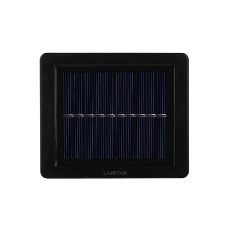 ไฟผนังภายนอก SOLAR LAMPTAN RE-BEAM 3 วัตต์ DAYLIGHT/WARM WHITE สีดำ_3