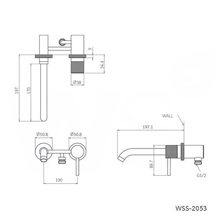 ก๊อกอ่างล้างหน้าผสม WS WSS-2053_1