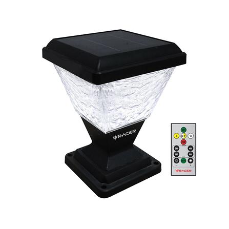 ไฟหัวเสา SOLAR RACER POSTTOP PALACE2 30 วัตต์ DAYLIGHT/COOL WHITE/WARM WHITE สีดำ_0