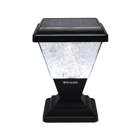 ไฟหัวเสา SOLAR RACER POSTTOP PALACE2 30 วัตต์ DAYLIGHT/COOL WHITE/WARM WHITE สีดำ_1