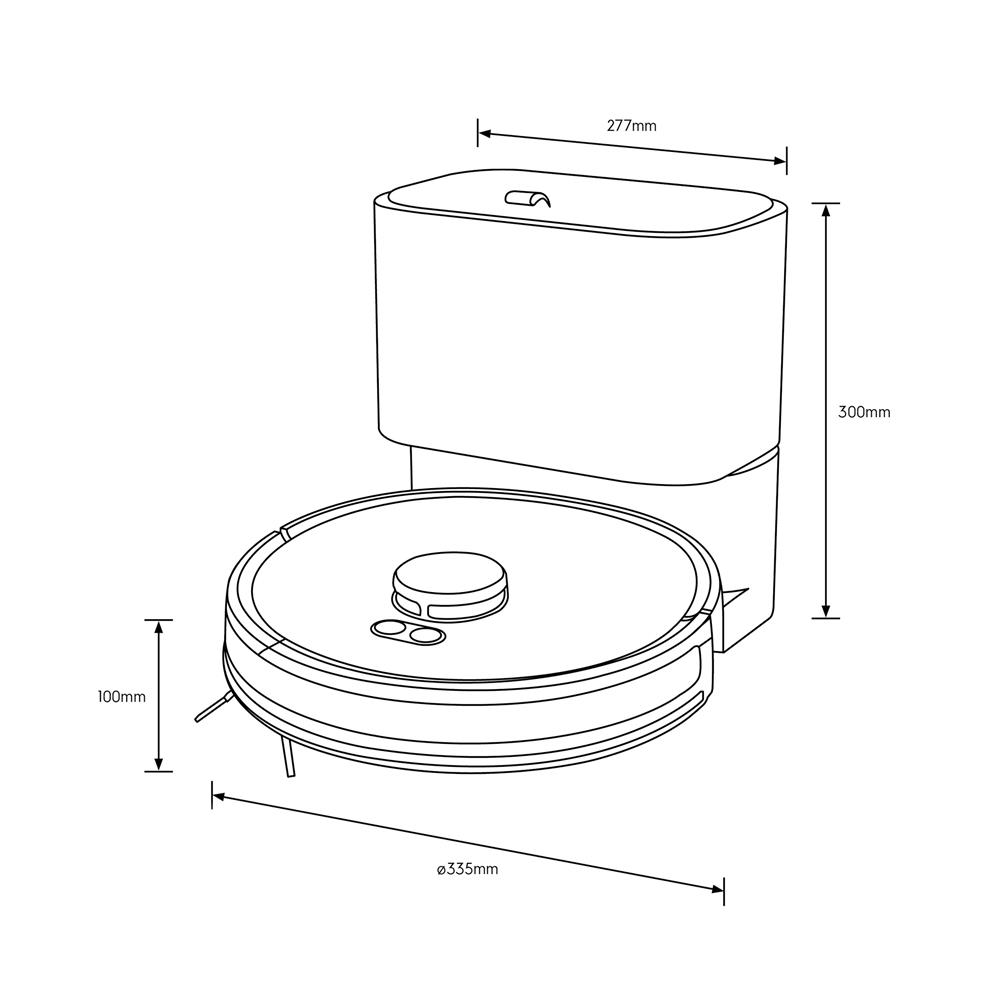 เครื่องดูดฝุ่นหุ่นยนต์ ELECTROLUX EFR71222DS