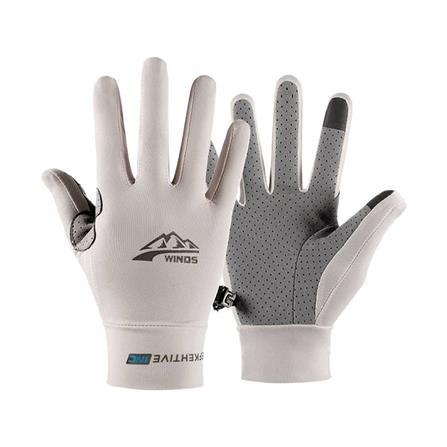 ถุงมือออกกำลังกาย WINDS GLOVE SIZE L สีเทา_0