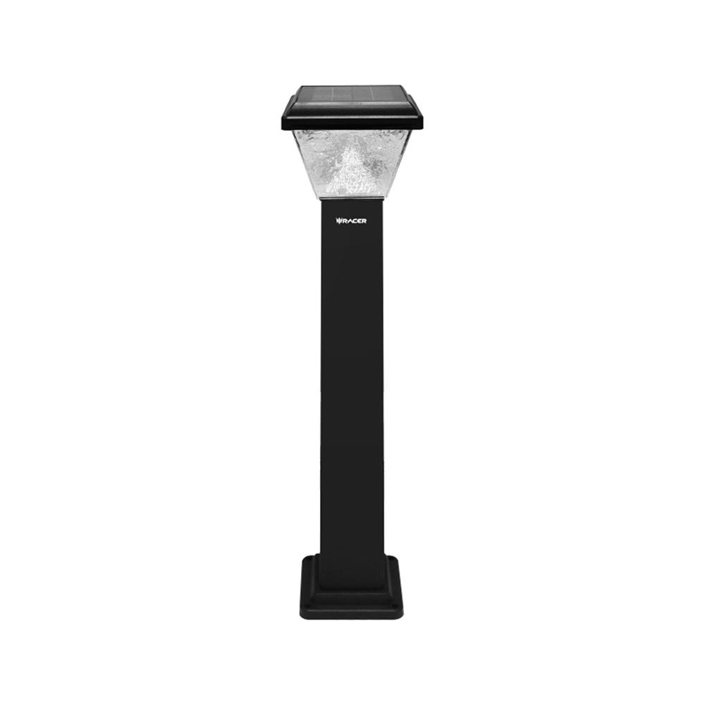 ไฟทางเดิน SOLAR RACER BOLLARD PALACE2 30 วัตต์ DAYLIGHT/COOL WHITE/WARM WHITE สีดำ
