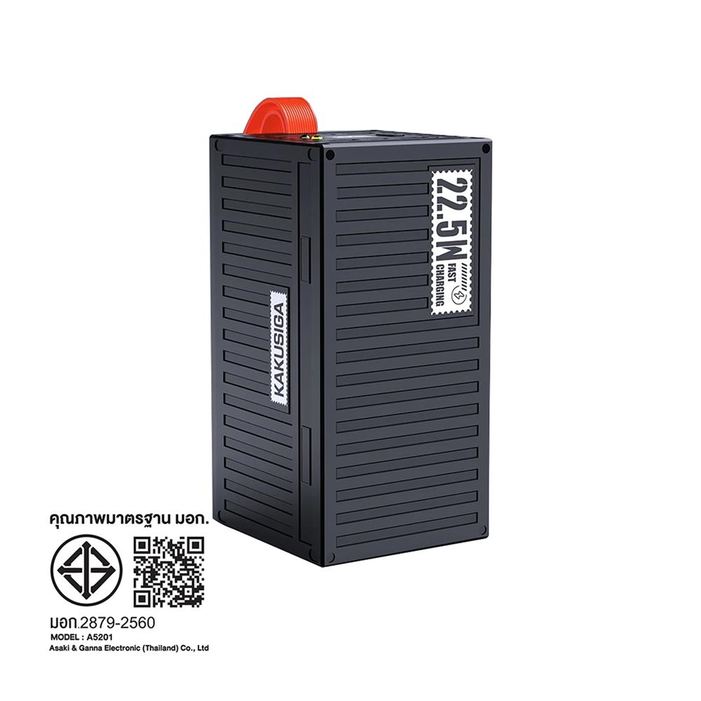 แบตเตอรี่สำรอง ASAKI A-B3601F 60000 MAH สีดำ