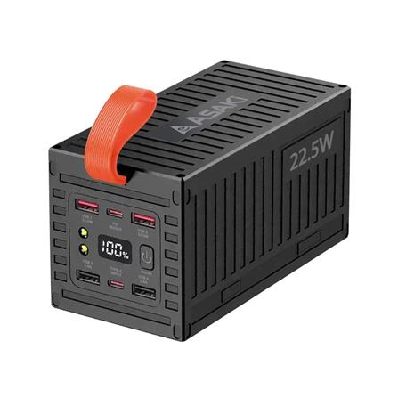 แบตเตอรี่สำรอง ASAKI A-B3601F 60000 MAH สีดำ