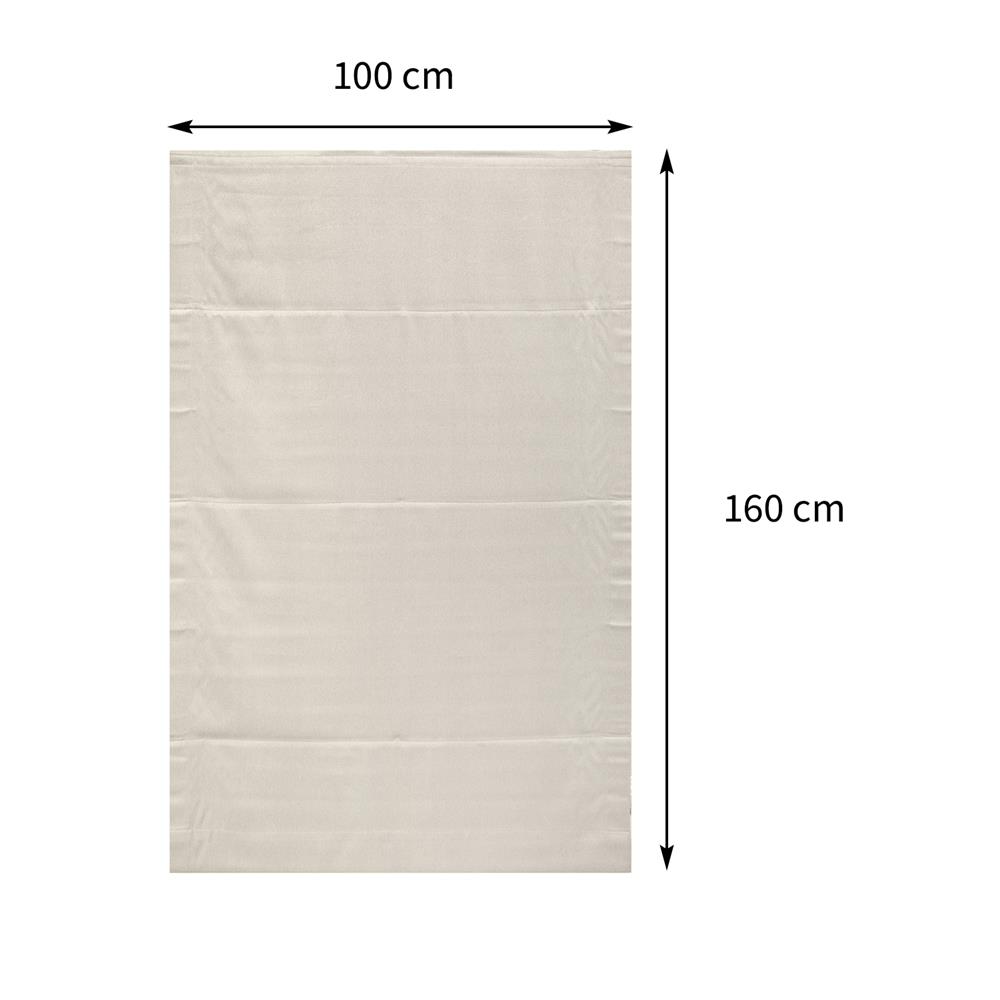 ผ้าม่านพับ HOME LIVING STYLE COMFY 100X160 ซม. สีครีม