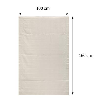 ผ้าม่านพับ HOME LIVING STYLE COMFY 100X160 ซม. สีครีม_6