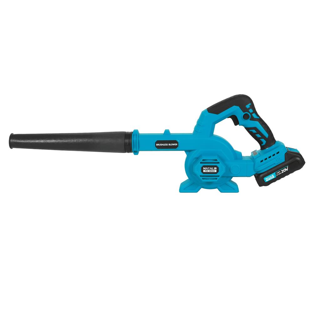เครื่องเป่าลมไร้สาย (พร้อมแบตเตอรี่) MATALL PRO JP001 BL 20 โวลต์