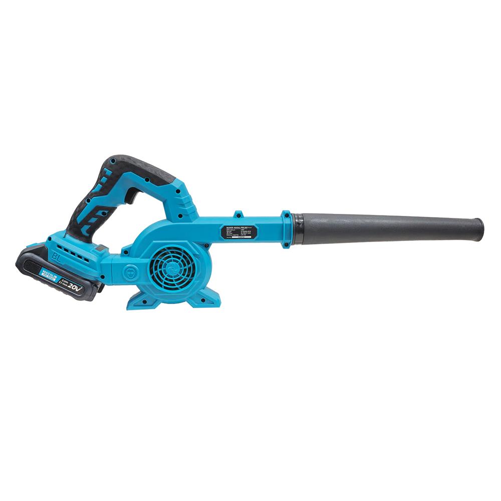 เครื่องเป่าลมไร้สาย (พร้อมแบตเตอรี่) MATALL PRO JP001 BL 20 โวลต์