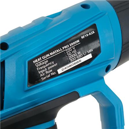 เครื่องเป่าลมร้อน MATALL PRO RF19-A2X 2000 วัตต์_6