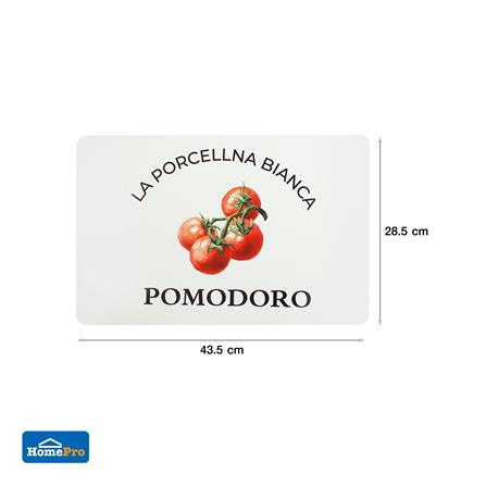 แผ่นรองจาน PVC KECH VG TOMATO สีขาว_6