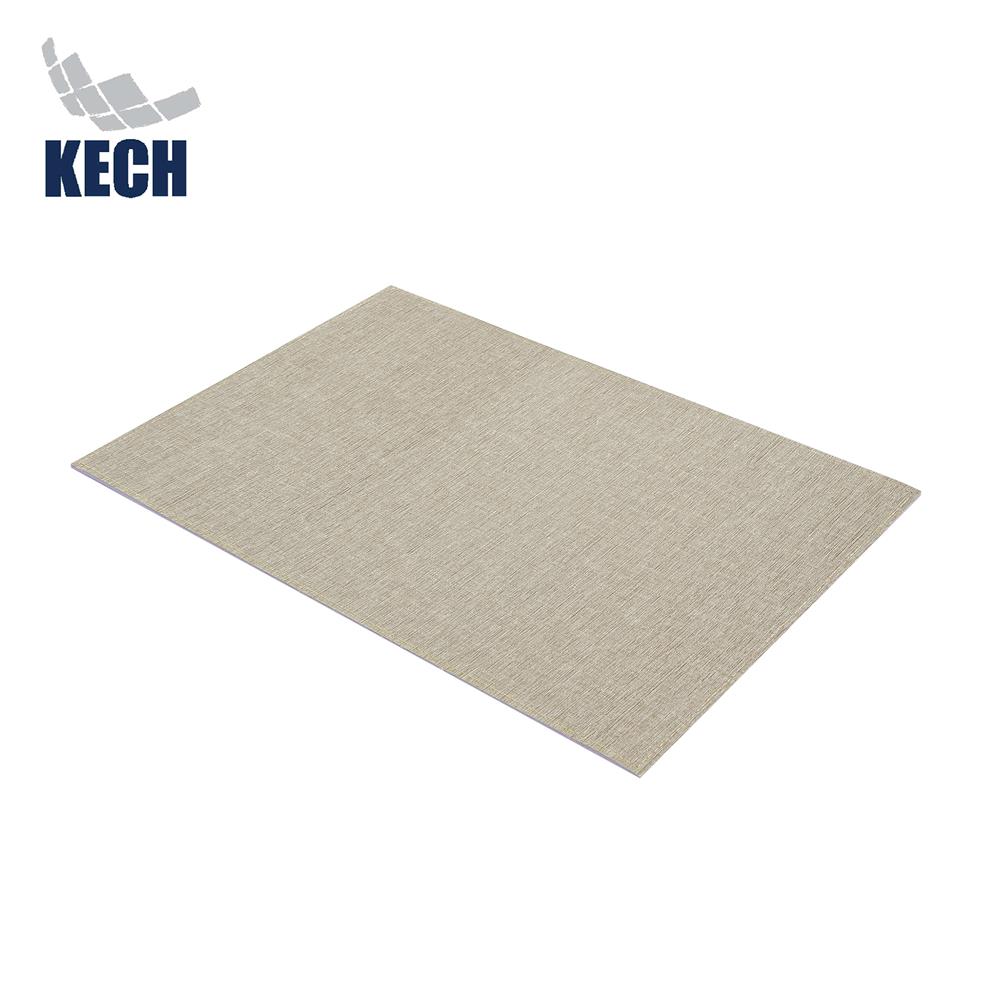 แผ่นรองจานหนัง PU KECH RAYON สีเทา_1