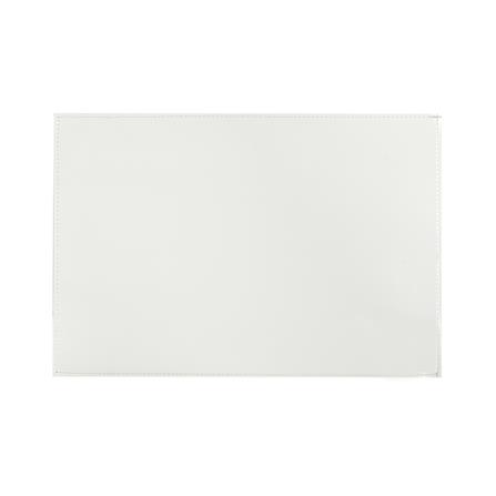 แผ่นรองจานหนัง PU KECH RAYON สีเทา_3