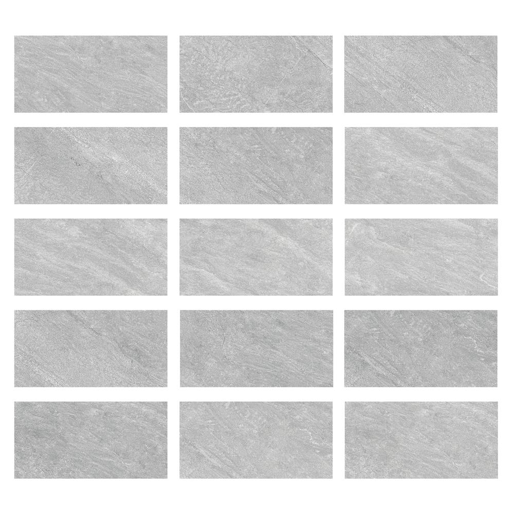 กระเบื้องพื้นพอร์ซเลน 30x60 ซม. COTTO แมตโต เทาอ่อน PM 1.44 ตร.ม.