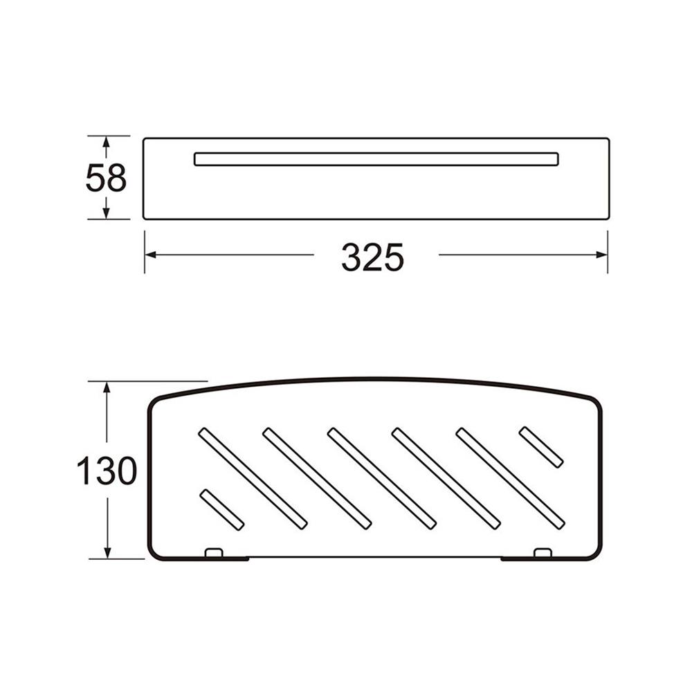 ชั้นวางของ RASLAND RA W15210-W7788-BK สีดำ