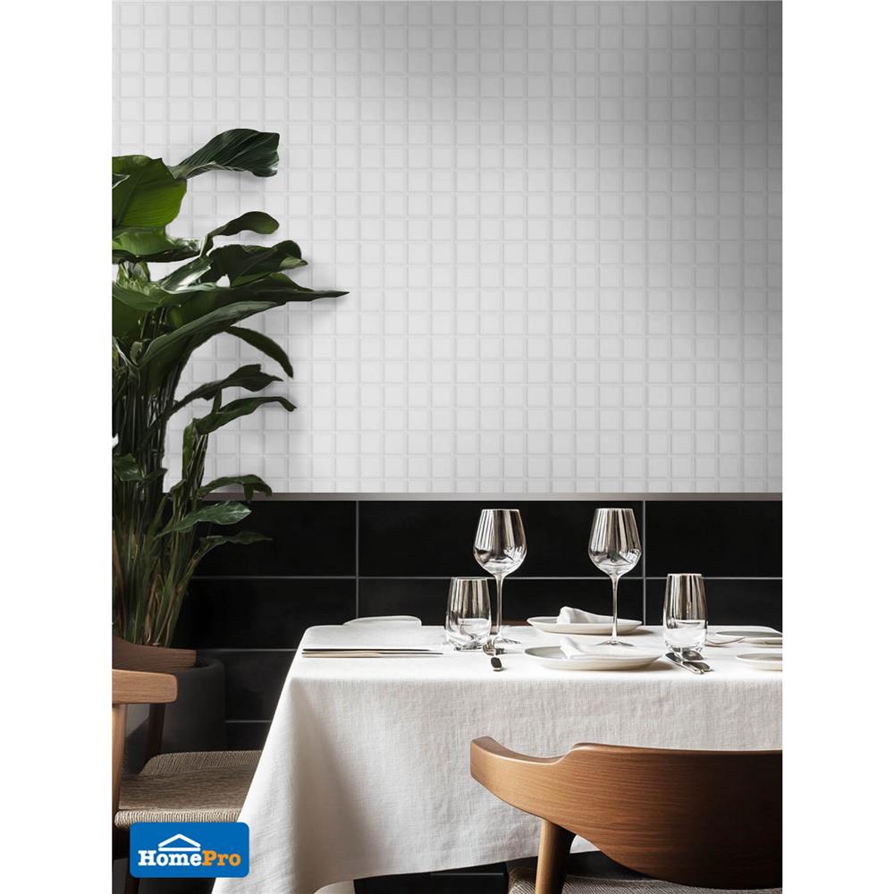 กระเบื้องผนัง 30x45 ซม. TARA เร็น นิว ไวท์ 0.81 ตร.ม.