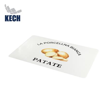 แผ่นรองจาน PVC KECH VG POTATO สีขาว_1