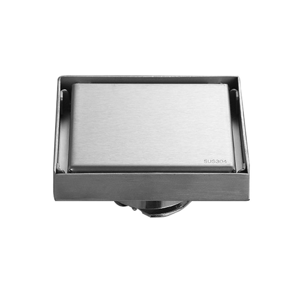 ตะแกรงกันกลิ่นเหลี่ยม CASSA CM0009 12 ซม. สีเงิน