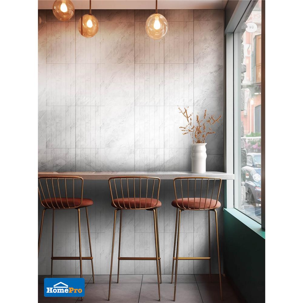 กระเบื้องผนัง 30x45 ซม.TARA ซาริฟ เทาอ่อน 0.81 ตร.ม.