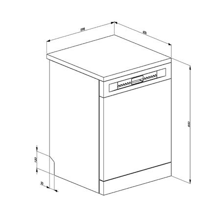 เครื่องล้างจานตั้งพื้น SMEG LVS354CX_10