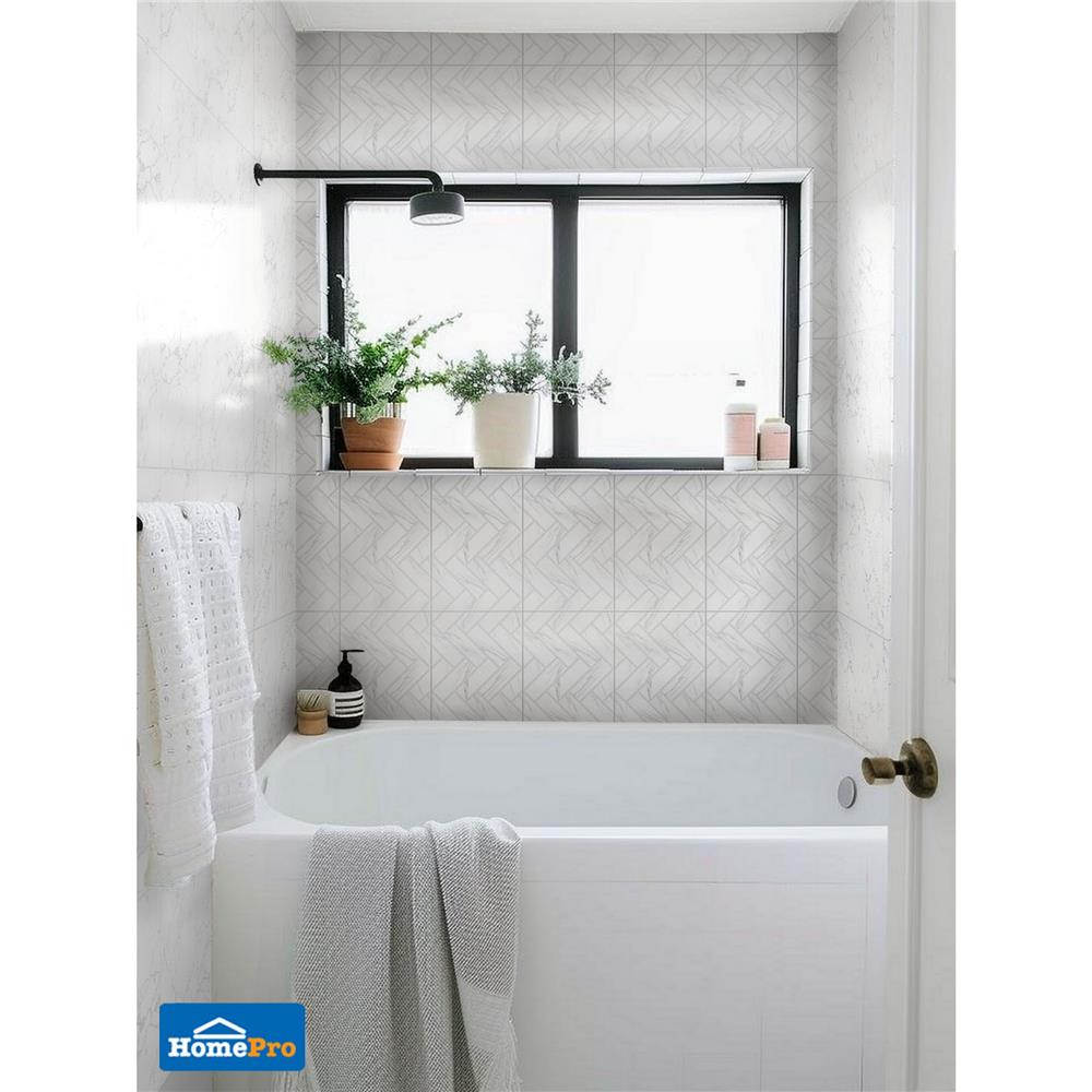 กระเบื้องผนัง 30x45 ซม. TARA ฮิลฟารา ไวท์ 0.81 ตร.ม.