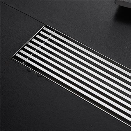 รางน้ำทิ้ง CASSA CL0216 20 ซม. สีเงิน_1